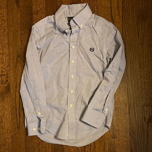 Boys Lauren by Ralph Lauren Classic Blue Button-Down Shirt size 8